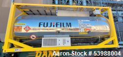 New / Unused Valqua ISO Container, 20 long. Full frame collar 4,800 Gallon / 18,000 liter +/- 2% tank, Type UN Portable Tank...