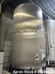 Crepaco 10,000 Gallon Single Wall Vertical Storage Tank.