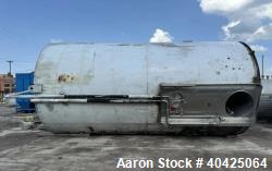 Used DCI 15,000 Gallon 304 Stainless Steel Storage Tank | Jacketed | Cone Bottom | Skirt Mounted | Built 1995