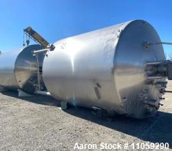 Used-7500 Gallon Jacketed Sanitary Mix Kettle/Processor