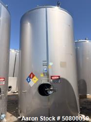 Used Feldmeier 7,000 Gallon Stainless Steel Mix Tank with Lightnin Agitator – Single Wall Process Tank