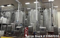 Feldmeier 15,000 Gallon 316L Stainless Vertical Tank with Agitator