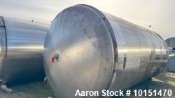 JV Northwest (ICC) Stainless Steel Jacketed Vessel.  304 stainless steel; 200BBL, (Approximately 6,2...