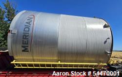 Unused Meridian 20,000 Gallon Stainless Steel Tank | 304SS Vertical Storage Vessel