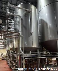 Used Mueller 5,700 Gallon Jacketed Pressure Tank | 21,000 Liter Stainless Steel Fermentation Vessel