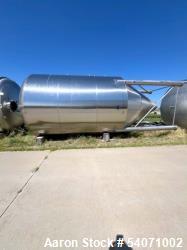 Used Mueller Stainless Steel Vertical Tank, Approx. 10,000 Gallon