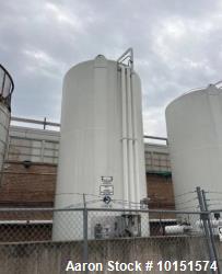 Used Walker 10,000-Gallon 304 Stainless Jacketed Process Tank | 150 PSI | Skirt Mount | Built 2005