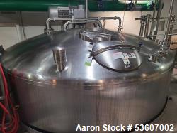 Used 6,000 Gallon Walker 316L Jacketed Stainless Steel Tank – Model PZ-CB-SP, Built 2018
