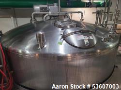 Walker 6,000 Gallon 316L Stainless Jacketed Process Tank – Agitated & Load Cell Mounted