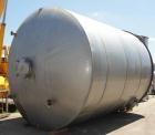 Used- 12,000 Gallon Vertical Stainless Steel Tank.
