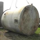 Used 11,900 Gallon Vertical Stainless Steel Tank. Interior dimensions 140