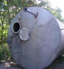 Used-Approximate 10,000 gallon vertical 304 stainless steel tank. 10' Diameter x 15'10
