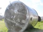 Used 10,000 gallons Stainless Steel Vertical Agitated Tank