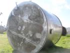 Used- 10,000 gallons Stainless Steel Vertical Agitated Tank