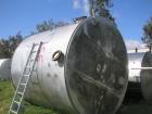 Used- 10,000 gallons Stainless Steel Vertical Agitated Tank