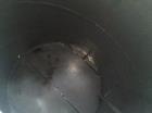 Used 5900 Gallon (Approximately), 304 Stainless Steel Vertical Storage Tank. Approximately 9'3