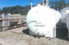 Used- Approximate 6,000 Gallon, 316 Stainless Steel Mix Tank