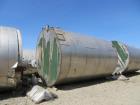 Used-Approximately 15,000 Gallon Vertical 304 Stainless Steel Tank