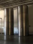 Used Approximately 6,500 Gallon Stainless Steel Mix Tank.7'6