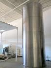 Used-BCast Stainless Products Stainless Steel Mix Tank.  304 stainless steel; Vertical ; Approximately 6,000 Gallon;  7'6