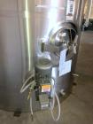 Used-BCast Stainless Products Stainless Steel Mix Tank.  304 stainless steel; Vertical ; Approximately 6,000 Gallon;  7'6