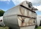 Used Approximately 10,000 Gallon Industrial Holding Tank, Stainless Steel