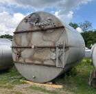 Used Approximately 10,000 Gallon Industrial Holding Tank, Stainless Steel