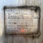 Used Approx. 10,000 Gallon, skirt mounted, Stainless Steel Tank