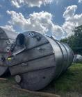 Used 8,000 Gallon Stainless Steel Tank – Cone Bottom, Flat Top, Leg-Mounted