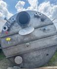 Used 8,000 Gallon Stainless Steel Tank – Cone Bottom, Flat Top, Leg-Mounted
