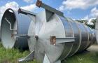 Used 8,000 Gallon Stainless Steel Tank – Cone Bottom, Flat Top, Leg-Mounted