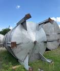 Used 8,000 Gallon Stainless Steel Tank – Cone Bottom, Flat Top, Leg-Mounted