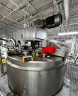 Used ICC Northwest 6,000 Gallon Stainless Steel Jacketed Tank with Double-Motion Agitation