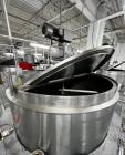 ICC Northwest 6,000 Gallon Stainless Steel Jacketed Mixing Tank – Double Motion