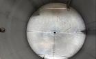 Used Stainless Steel Tank | 5,600 Gallon Capacity | 108” Dia x 108” Straight Side | Dished Top & Bottom | Skirt Mounted