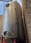 Used Approximately 8,400 Gallon (200 BBL) Stainless Steel, Jacketed Tank. Approximate 10' diameter. x 18'6