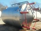 Used Approximately 8,400 Gallon (200 BBL) Stainless Steel, Jacketed Tank. Approximate 10' diameter. x 18'6