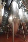 Used Berli Falco Stainless Steel Fermenter Tank; 360 BBL