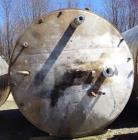 Used Tate Metal Works 15,200 Gallon Stainless Steel Storage Tank