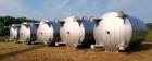 Used- 15,000 Gallon 304 Stainless Steel Agitated Tank.