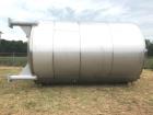 Used- 15,000 Gallon 304 Stainless Steel Agitated Tank.