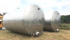 Used- 15,000 Gallon 304 Stainless Steel Agitated Tank.