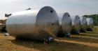 Used- 15,000 Gallon Stainless Steel Agitated Tank.