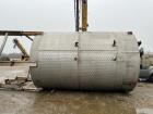 Used-10000 Gallon Stainless Steel Jacketed Mixing Tank