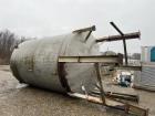 Used-10000 Gallon Stainless Steel Jacketed Mixing Tank