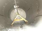 Used-8000 Gallon 304 Stainless Steel Cone Bottom Mix Tank