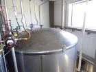 11,500 Gallon Stainless Steel Mixing Tank