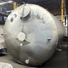 Unused- Rattan Mix Tank, 7000 Gallons. 304 Stainless steel; Dish top, Cone bottom