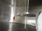 Used Tank, 10,000 Gallons, Stainless Steel.  Unit is jacketed on bottom and is insulated. Tank measures 116