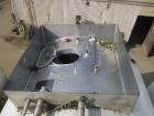Used Tank, 10,000 Gallons, Stainless Steel.  Unit is jacketed on bottom and is insulated. Tank measures 116